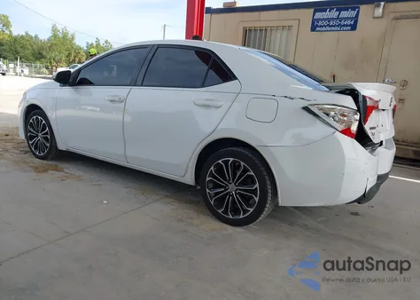 2015 Toyota Corolla S Plus from USA, damaged, VIN 2T1BURHE0FC380165